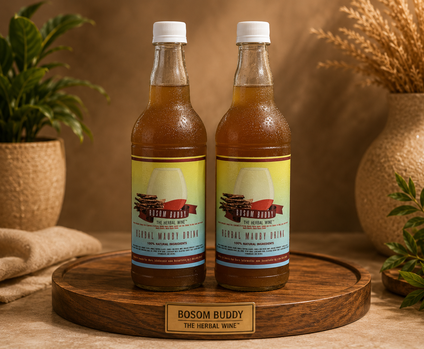 Corporate gift collection of Bosom Buddy herbal wines