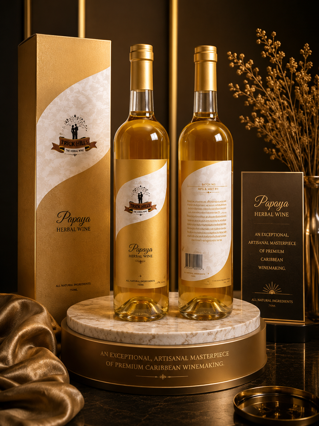 Papaya Herbal Wine — Bosom Buddy birthday gift collection