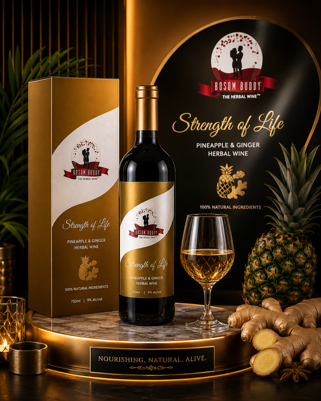 Pineapple & Ginger Wine