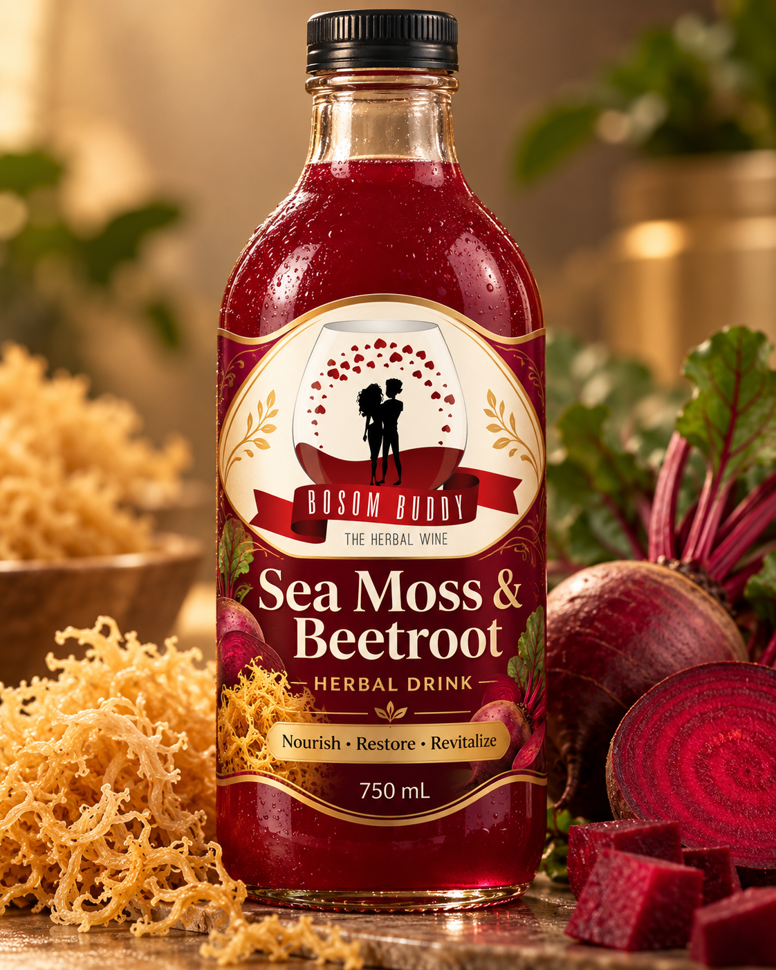 Sea Moss & Beetroot